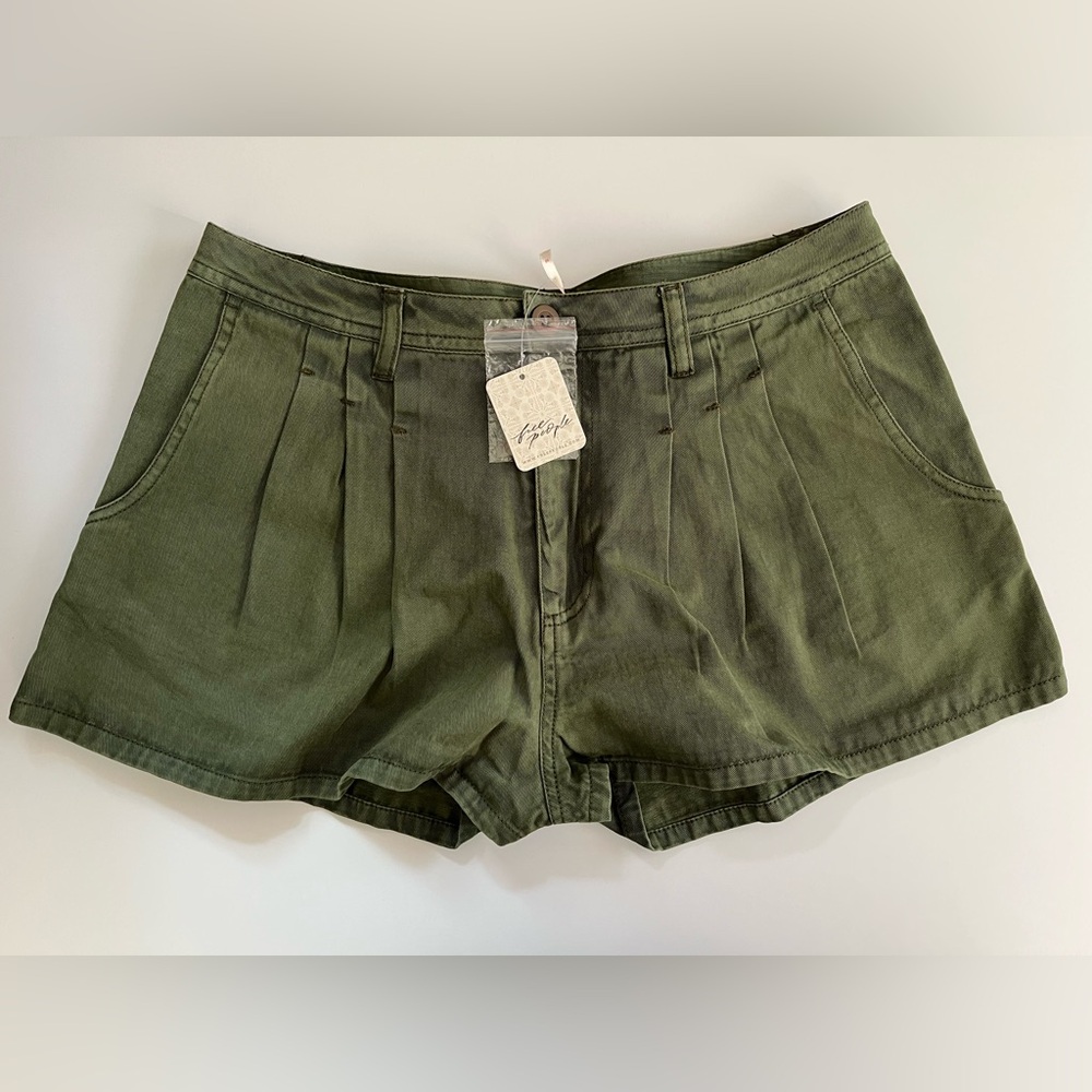 Free People | NWT Nora Mini Trouser Shorts - Picture 3 of 10